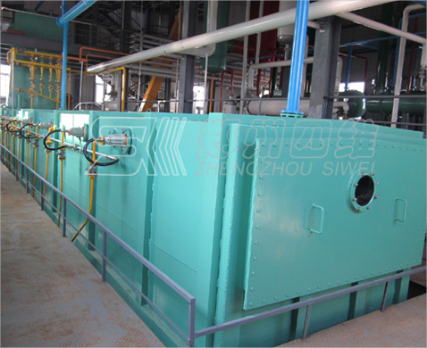 YJCT type drag chain leaching machine